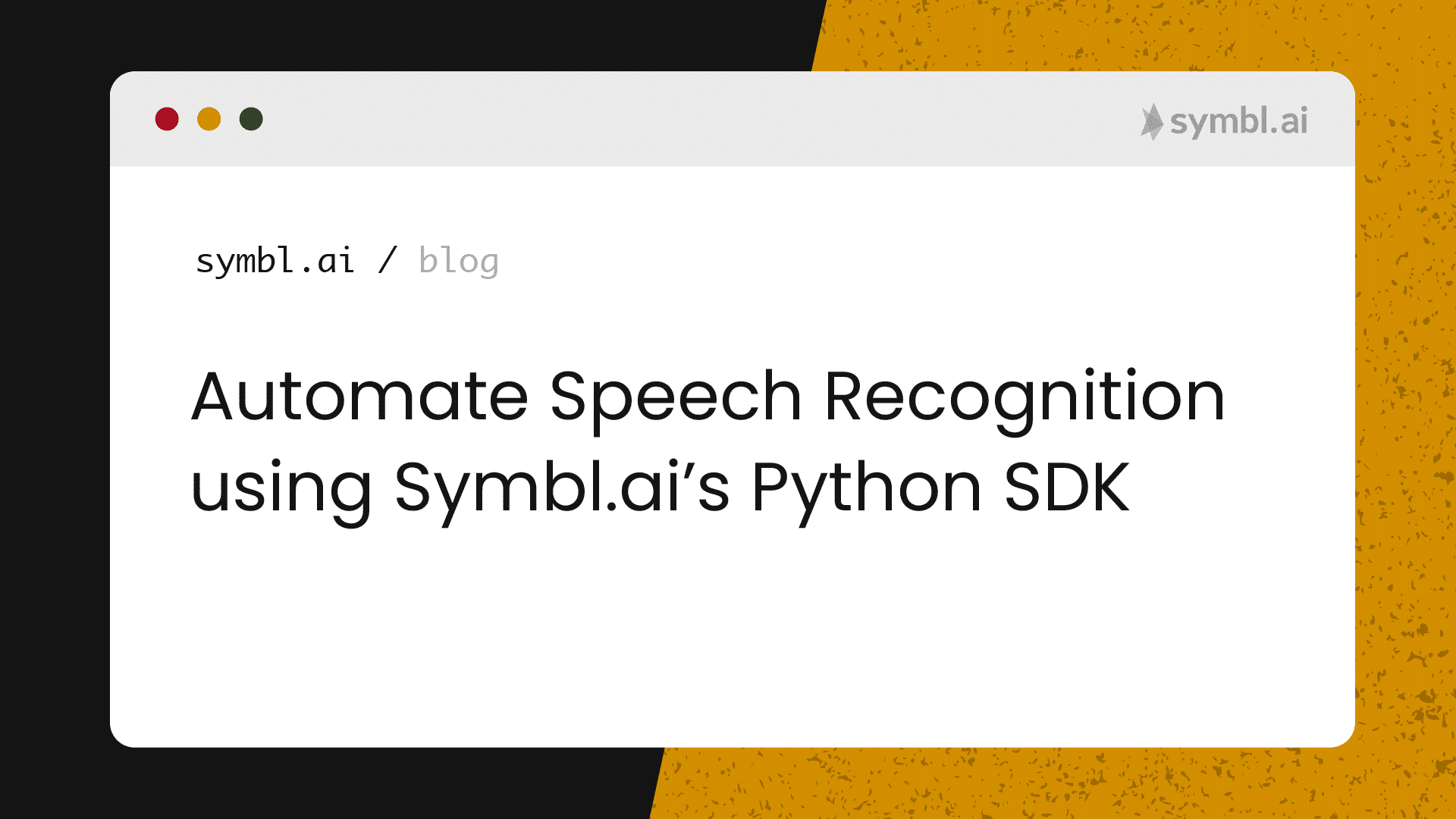 Automate speech recognition on Ubuntu in the Nano editor with Symblai's ...