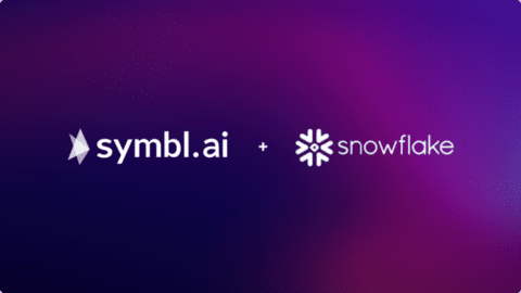 Transform Multimodal Interaction Data with Symbl and Snowflake